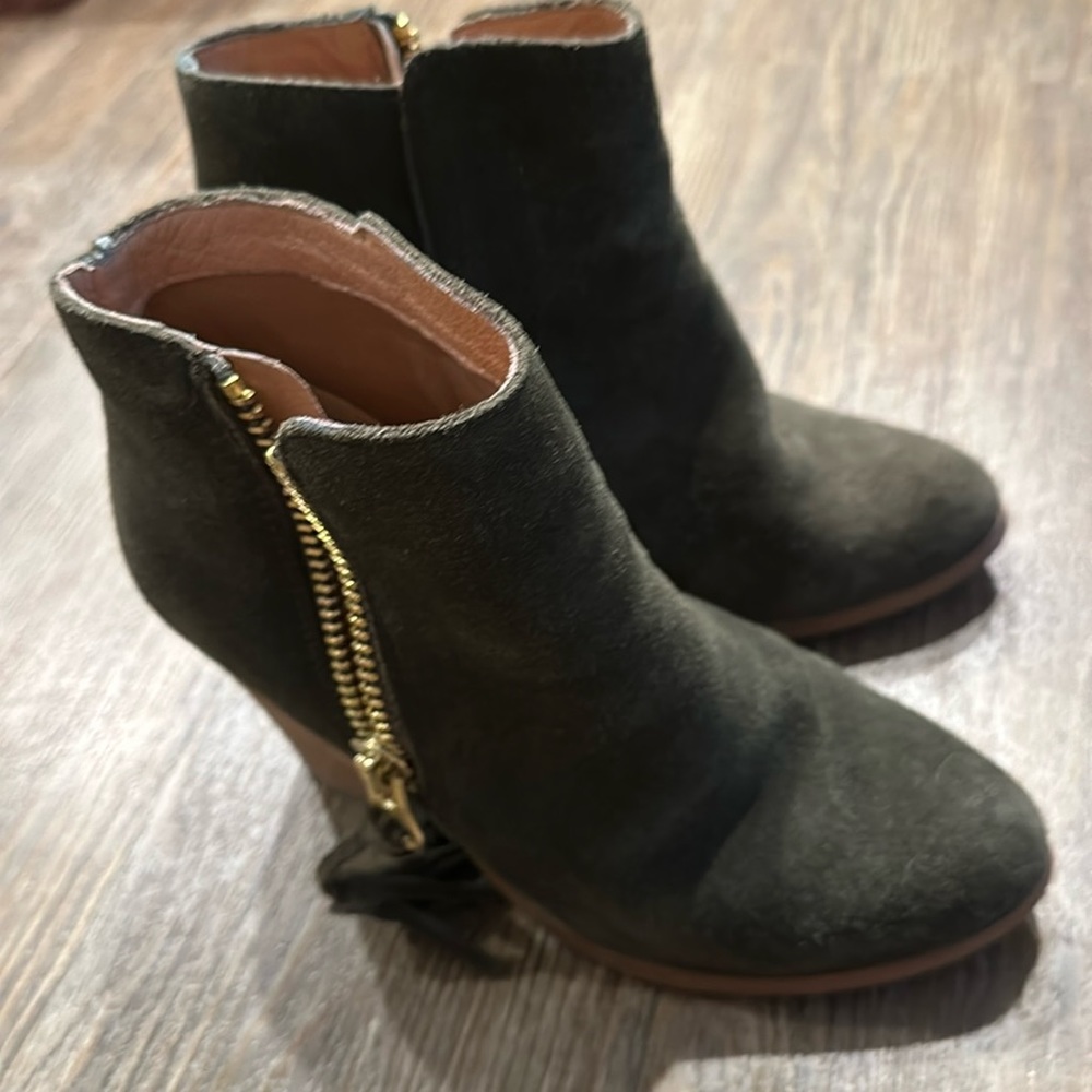 Green Booties - image 1